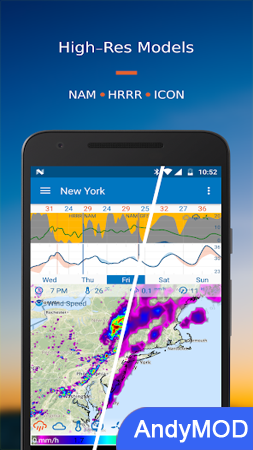 Flowx: Weather Map Forecast 